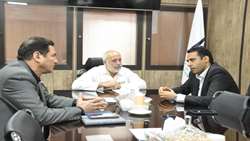 بازدید مدیر دفتر منابع فیزیکی وزارت بهداشت از بیمارستان بهارلو